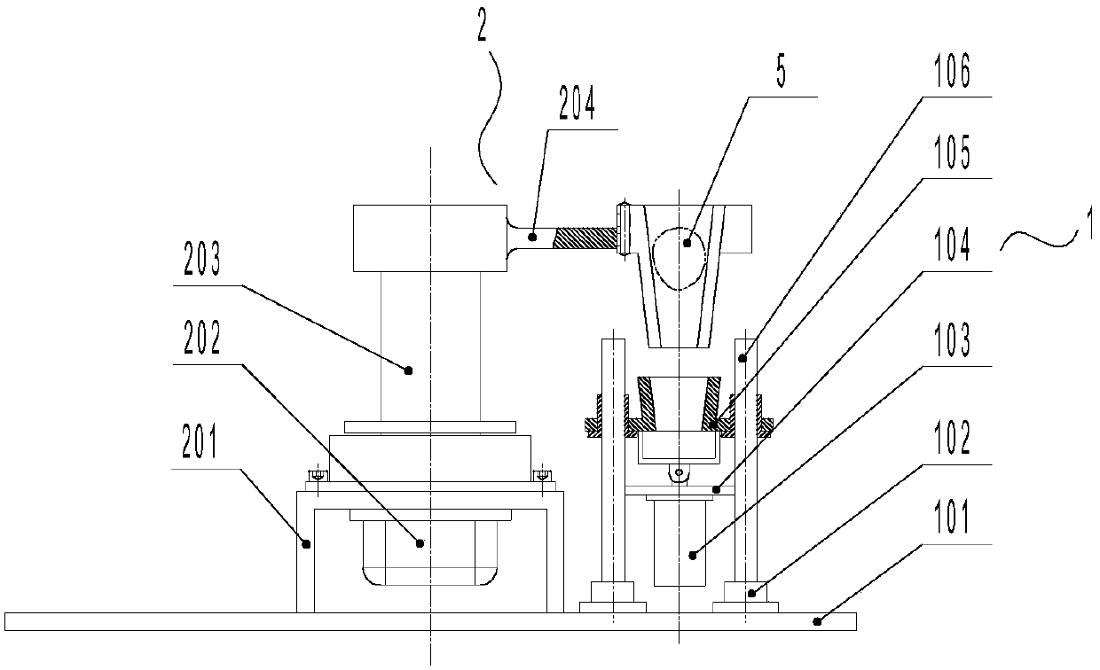 Automatic walnut shell opening device