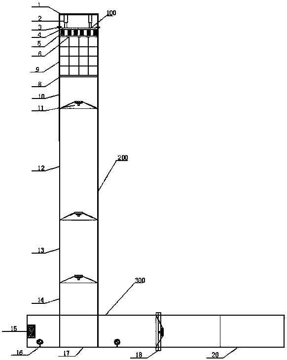 Adjustable multifunctional landslide blockage and dam failure mechanism test device and test method