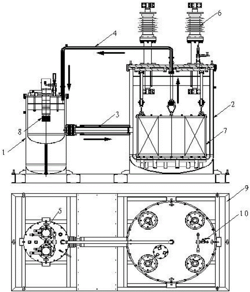 High-temperature superconducting magnet liquid nitrogen zero-evaporation cooling system