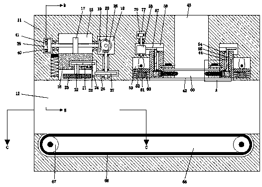 Method for ceramic bonding by utilizing ceramic ware bonding device