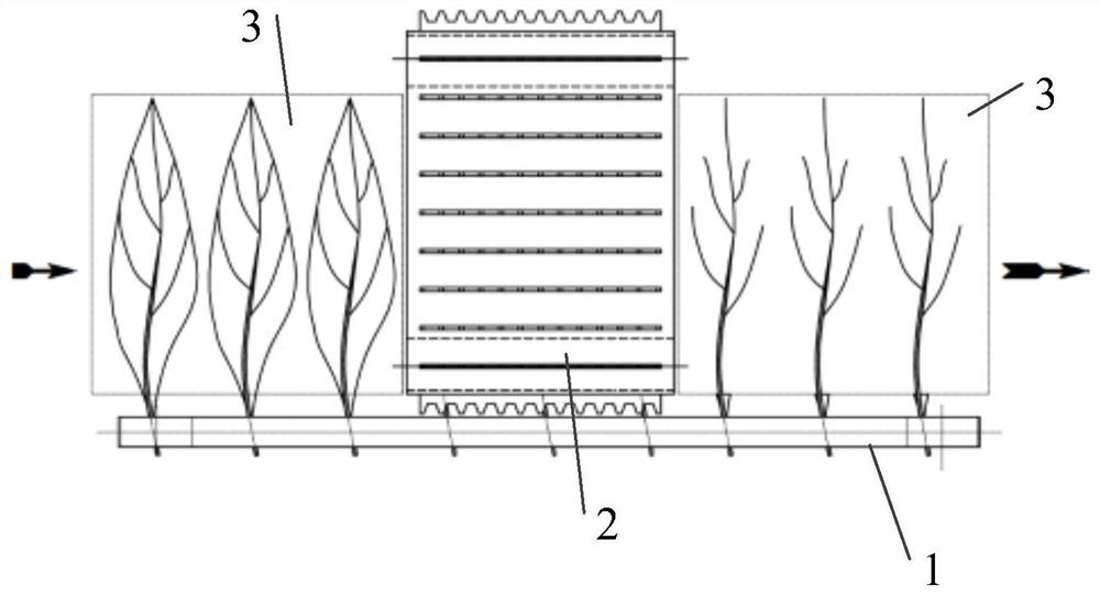 Tobacco leaf stem and leaf separation equipment