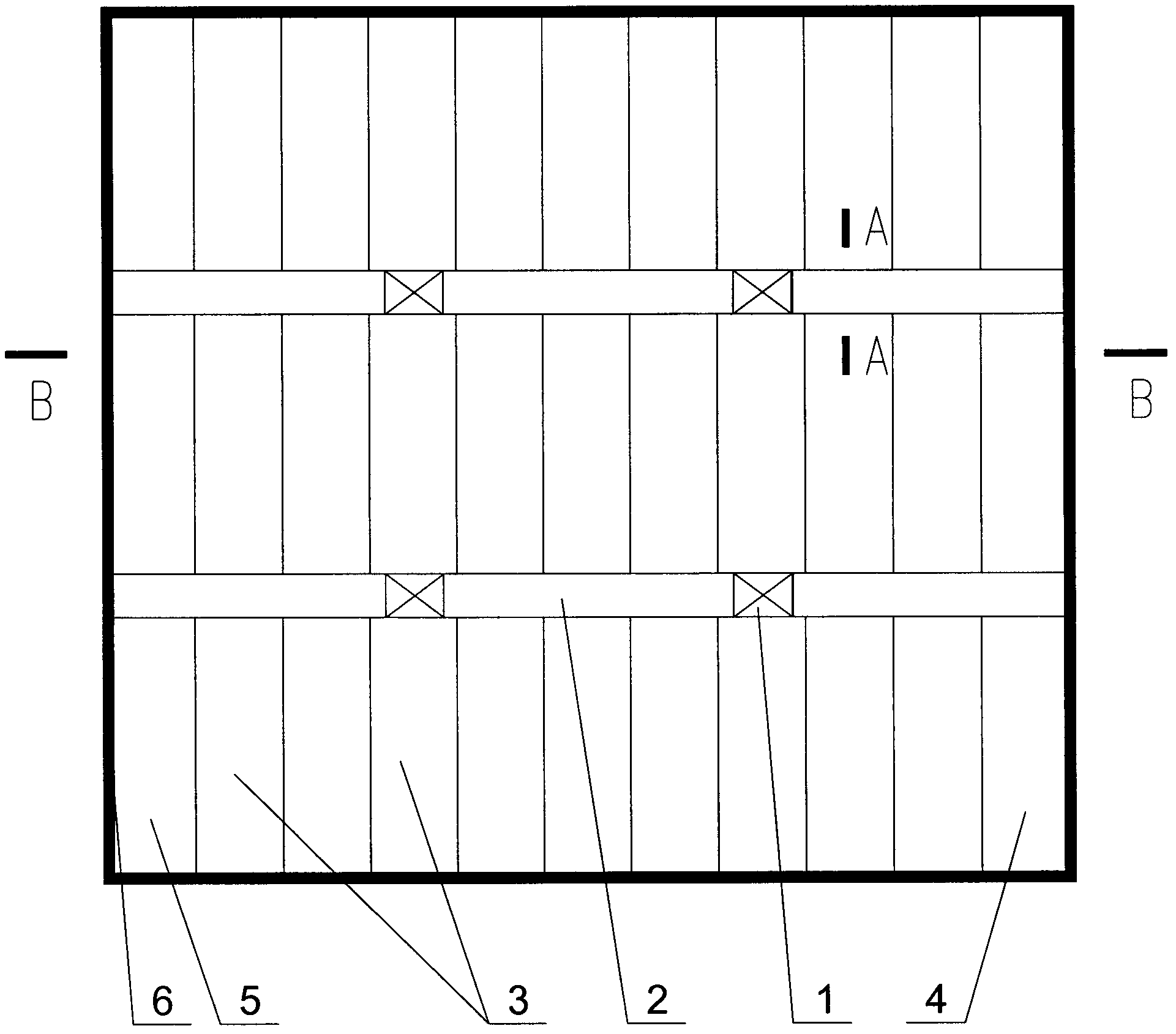 Bilateral self-bearing building template system