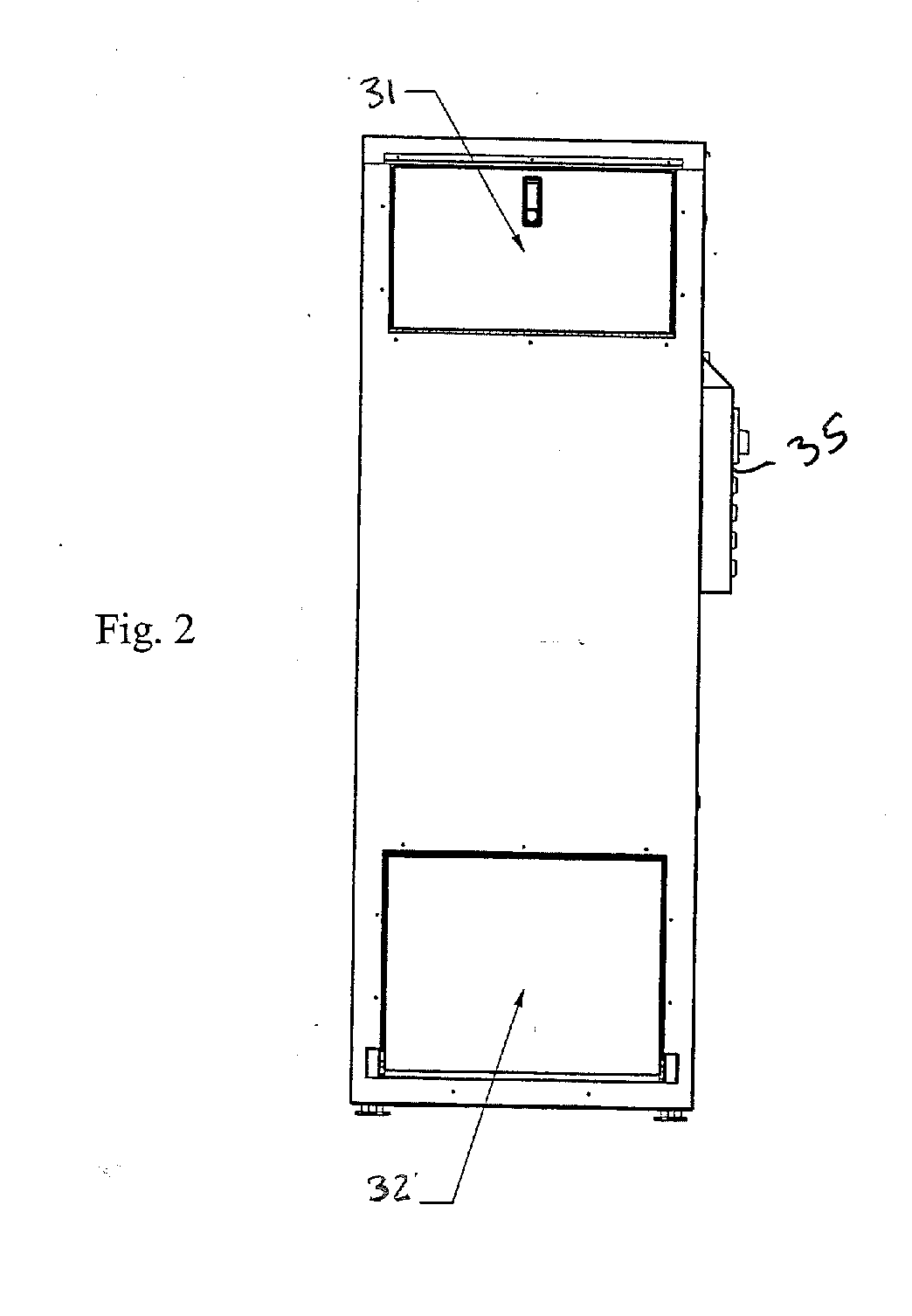 Vending Machine for Large Product Containers