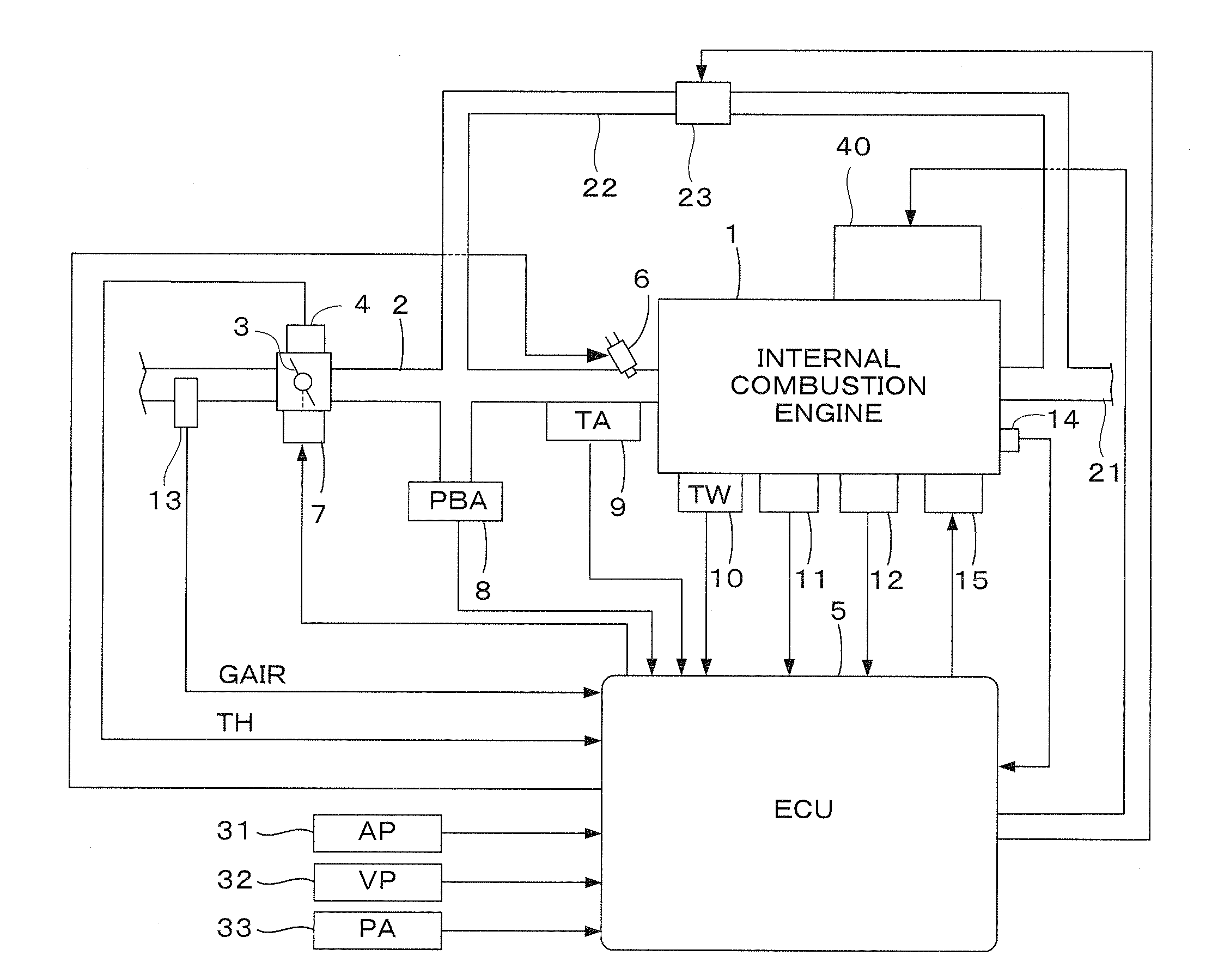 Control system for internal combustion engine