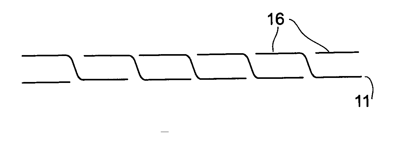 Surface coating of lapped insulation tape