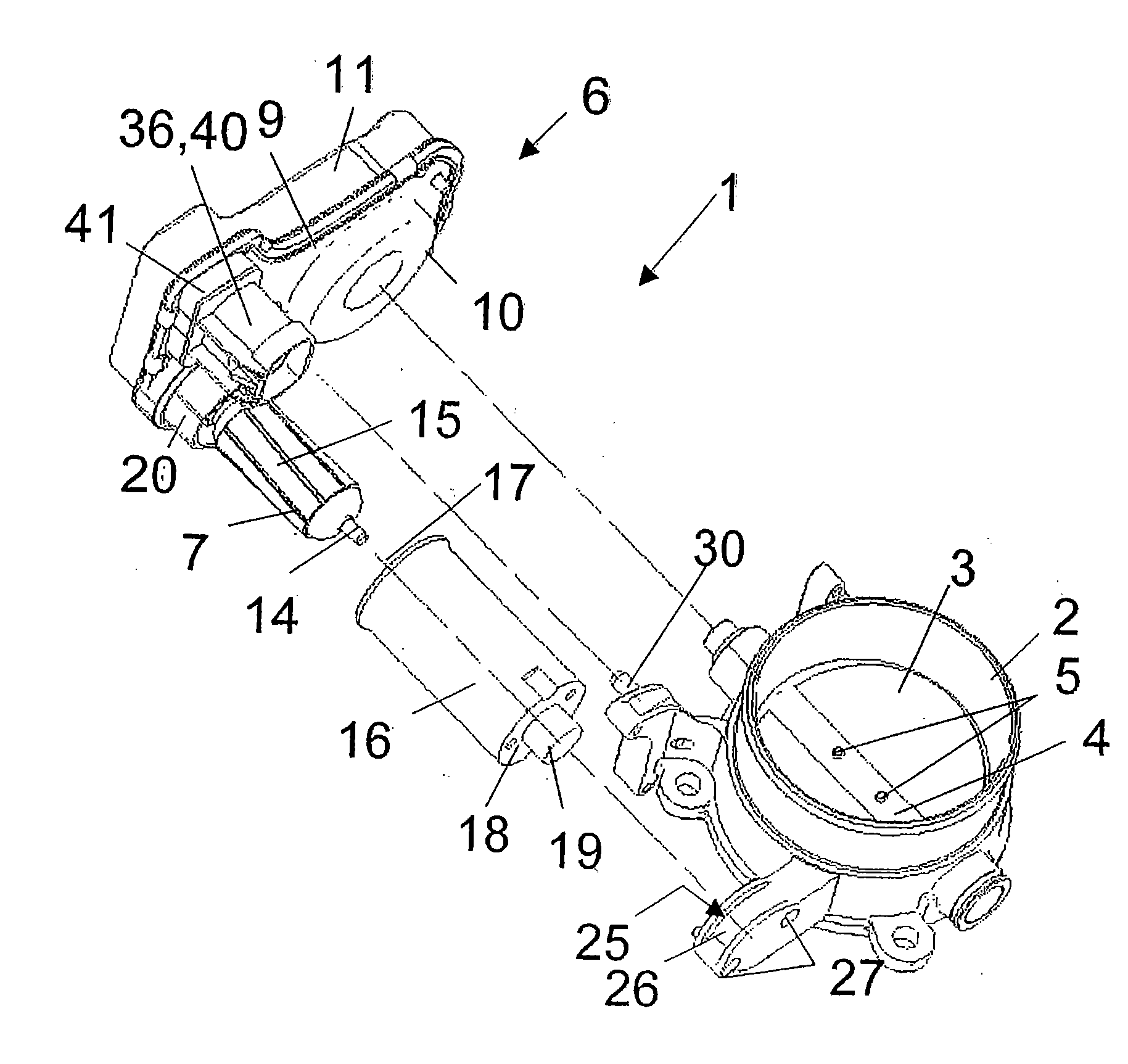 Throttle valve adjusting device