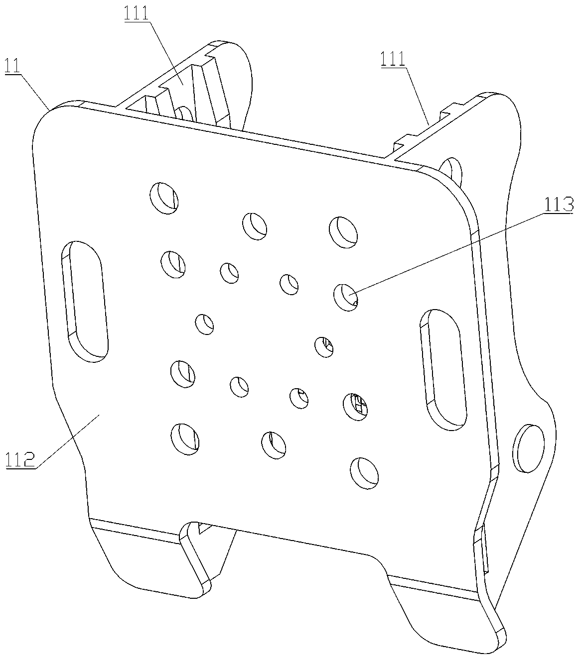 Rapid connecting and replacing device and method for robot end effector