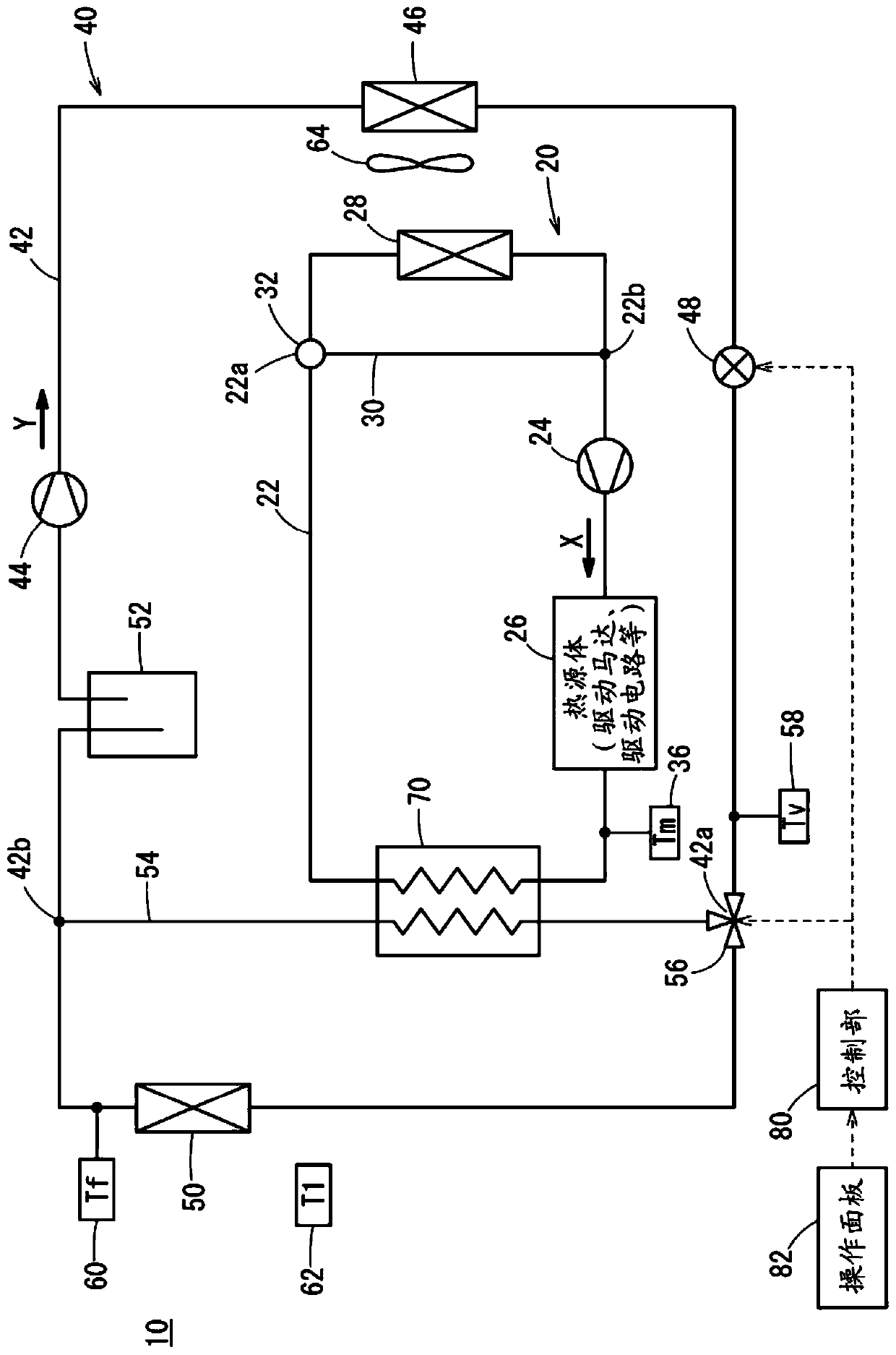 Vehicular waste heat using device