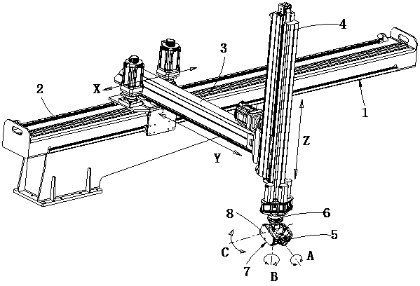 Hybrid type industrial robot