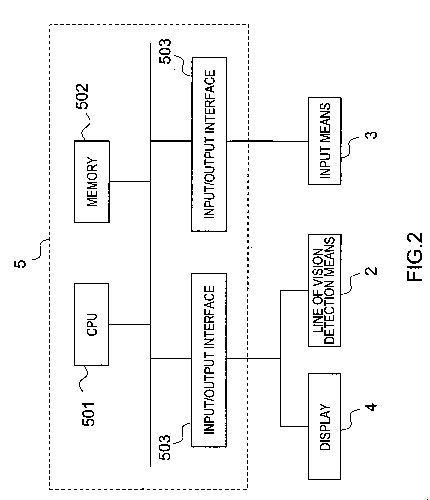 Visual training device and visual training method