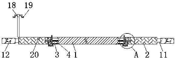 Foldable carrying stretcher for cardiovascular medicine department patients