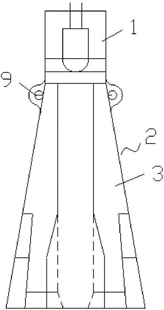 Construction method for concrete diaphragm wall of deep bedrock