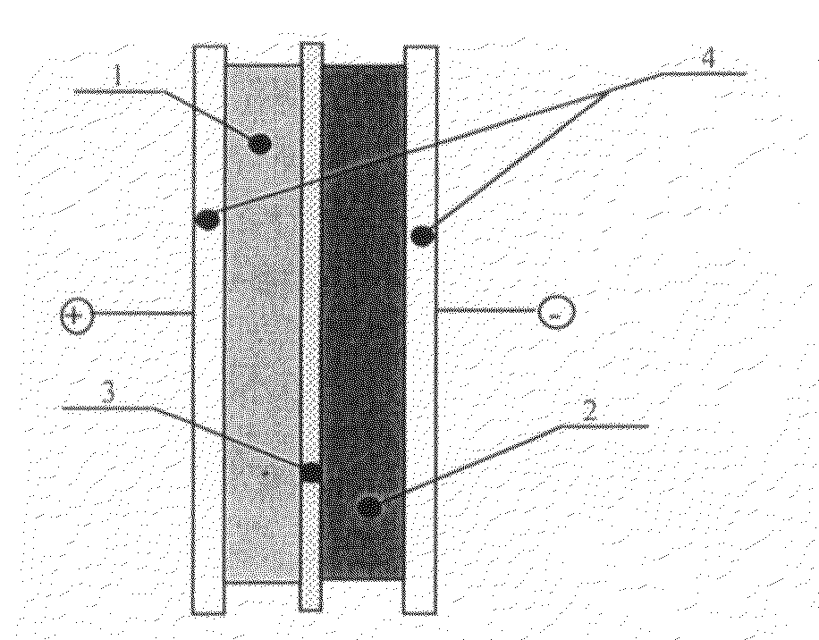 Asymmetric electrochemical supercapacitor and method of manufacture thereof