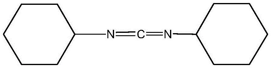 A kind of production method of recycling waste water to prepare n,n'-dicyclohexylcarbodiimide