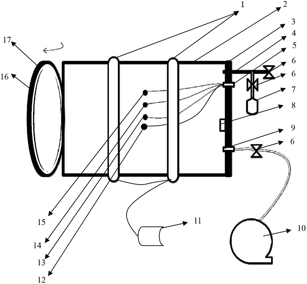 Small experiment chamber capable of simulating complex environment