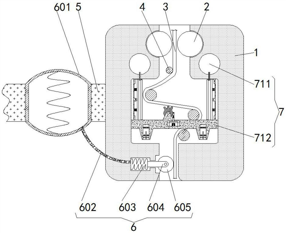 A surgical wire fixing device for nursing in operating room