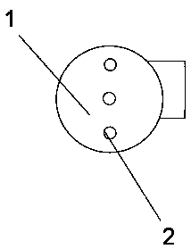 Water discharge device of vehicle air cylinder