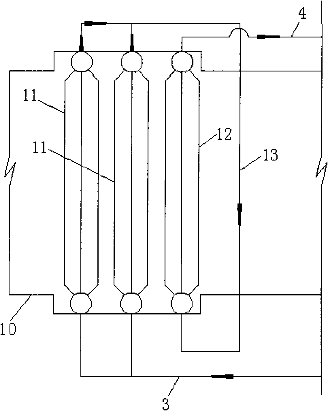 Smoke waste heat utilization system