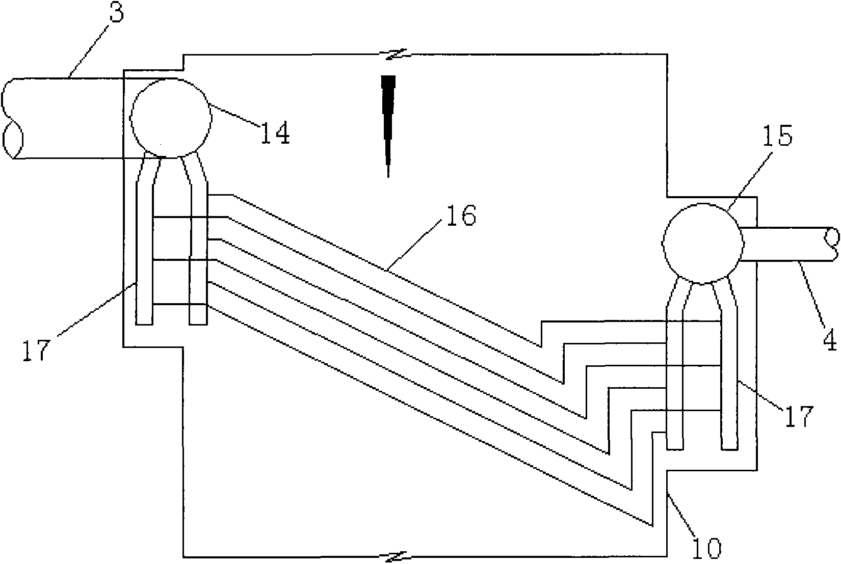 Smoke waste heat utilization system