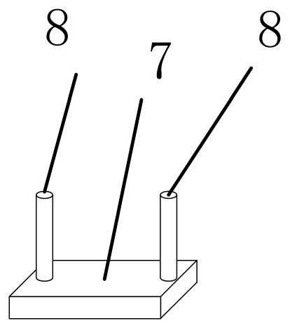 Monocell test fixture with temperature partition setting and test method thereof