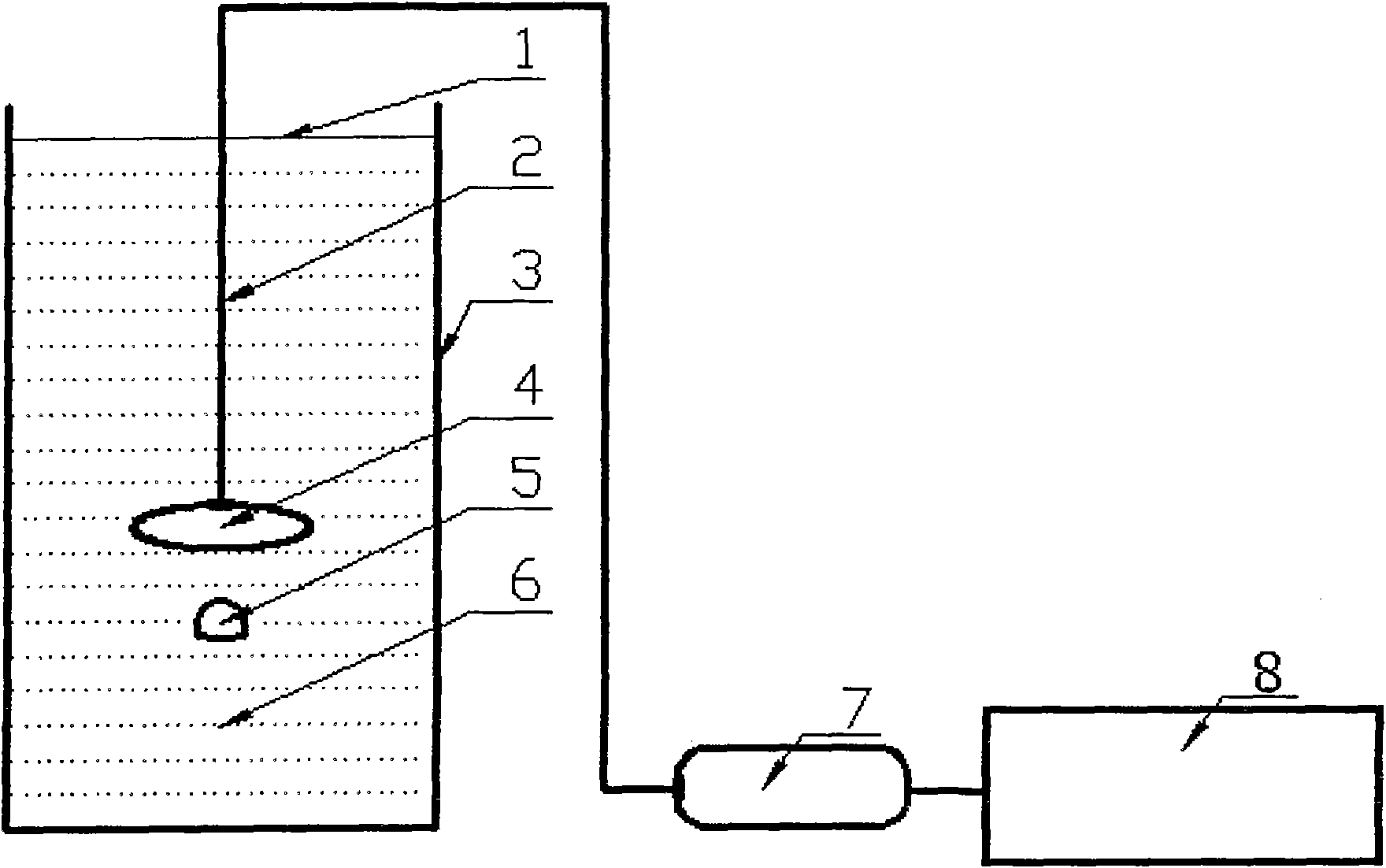 Hidden water body or water filling karst pipe system in similar model test and embedding method thereof