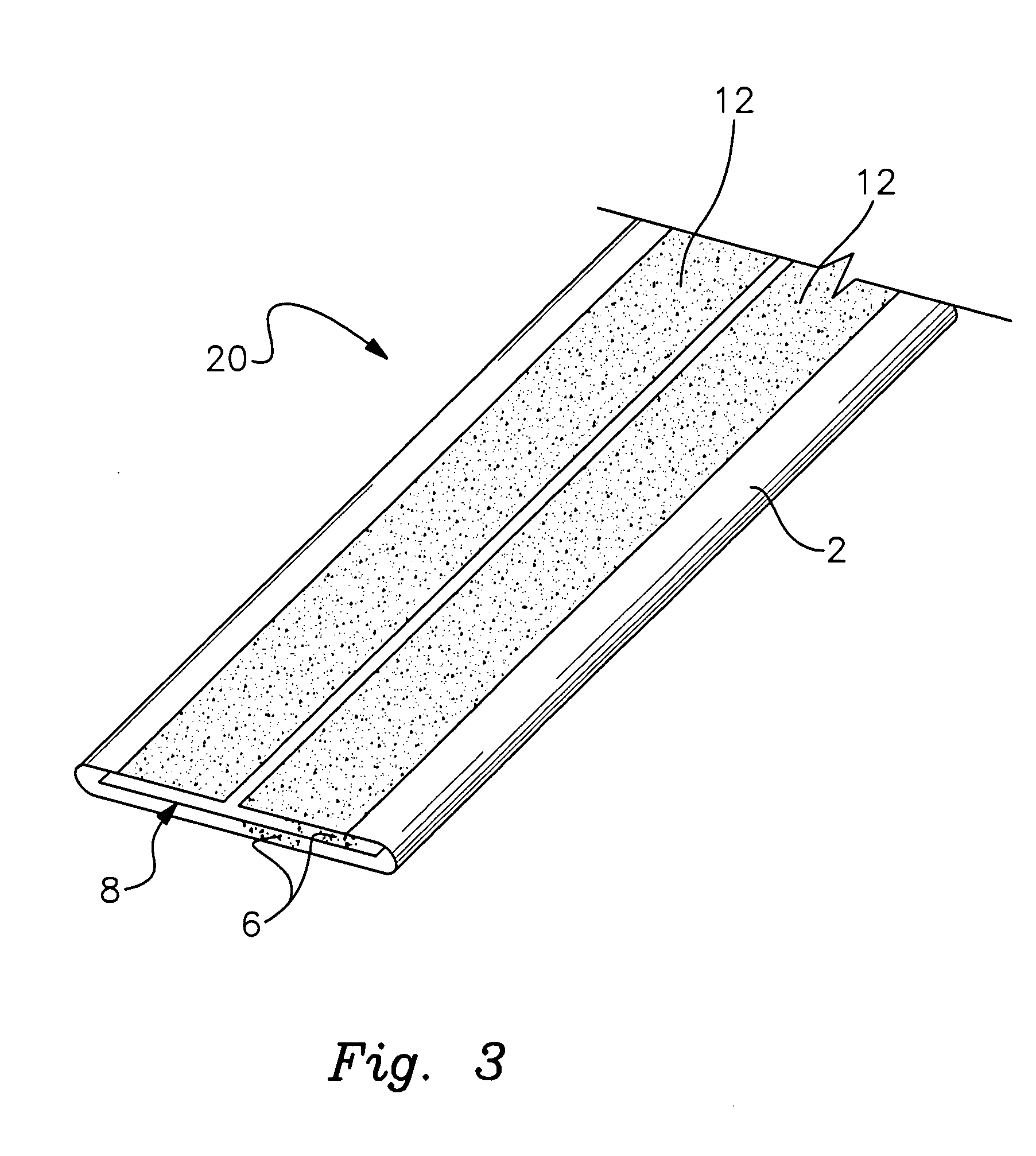 Self-adhering paper strapping band