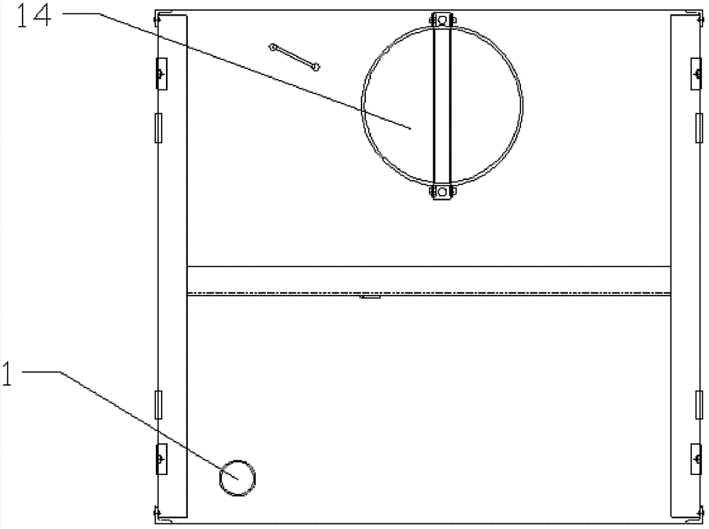 Filling device for mixing and filling emulsion explosive on scene