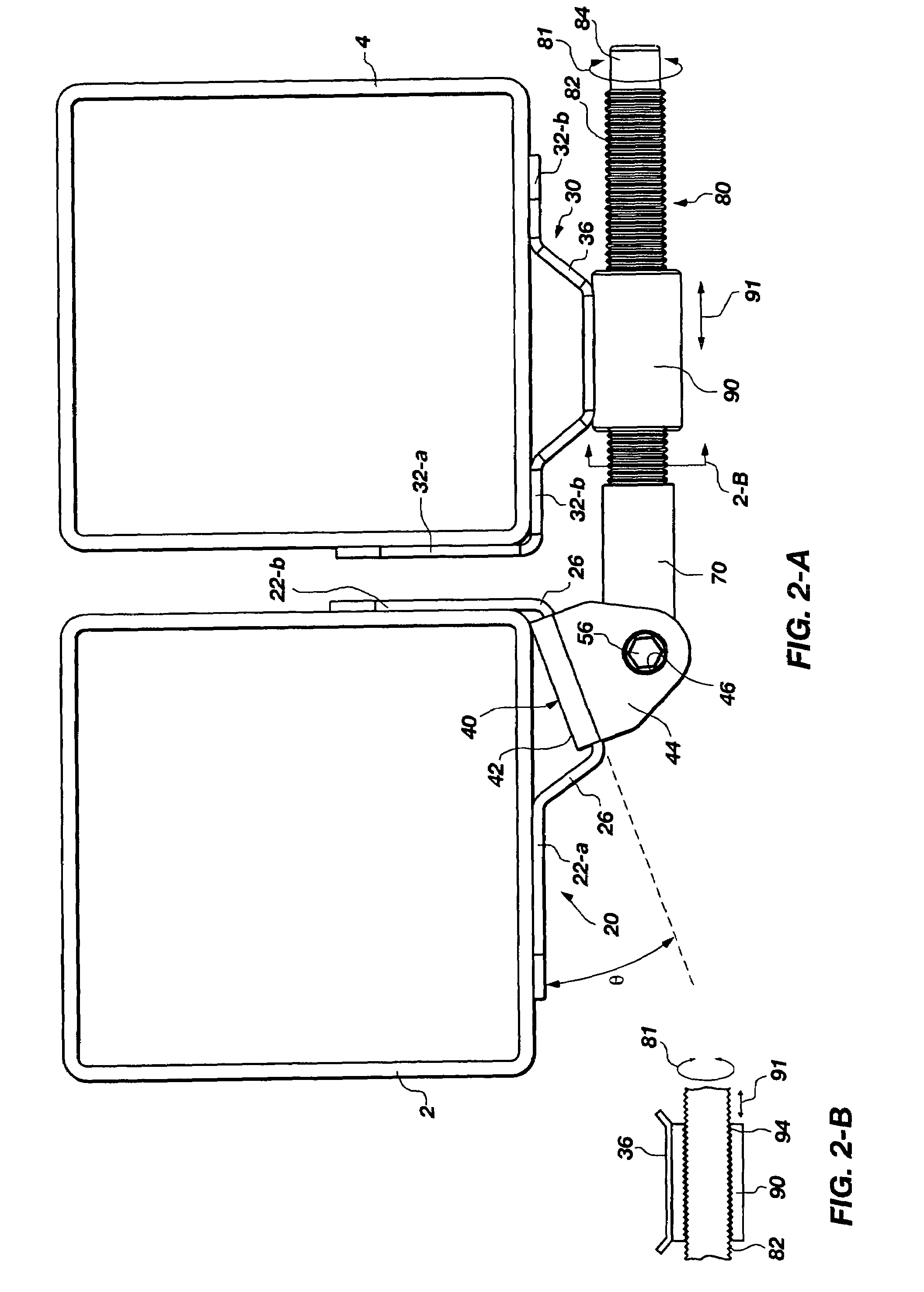 Vertical and horizontal adjustable hinge assembly