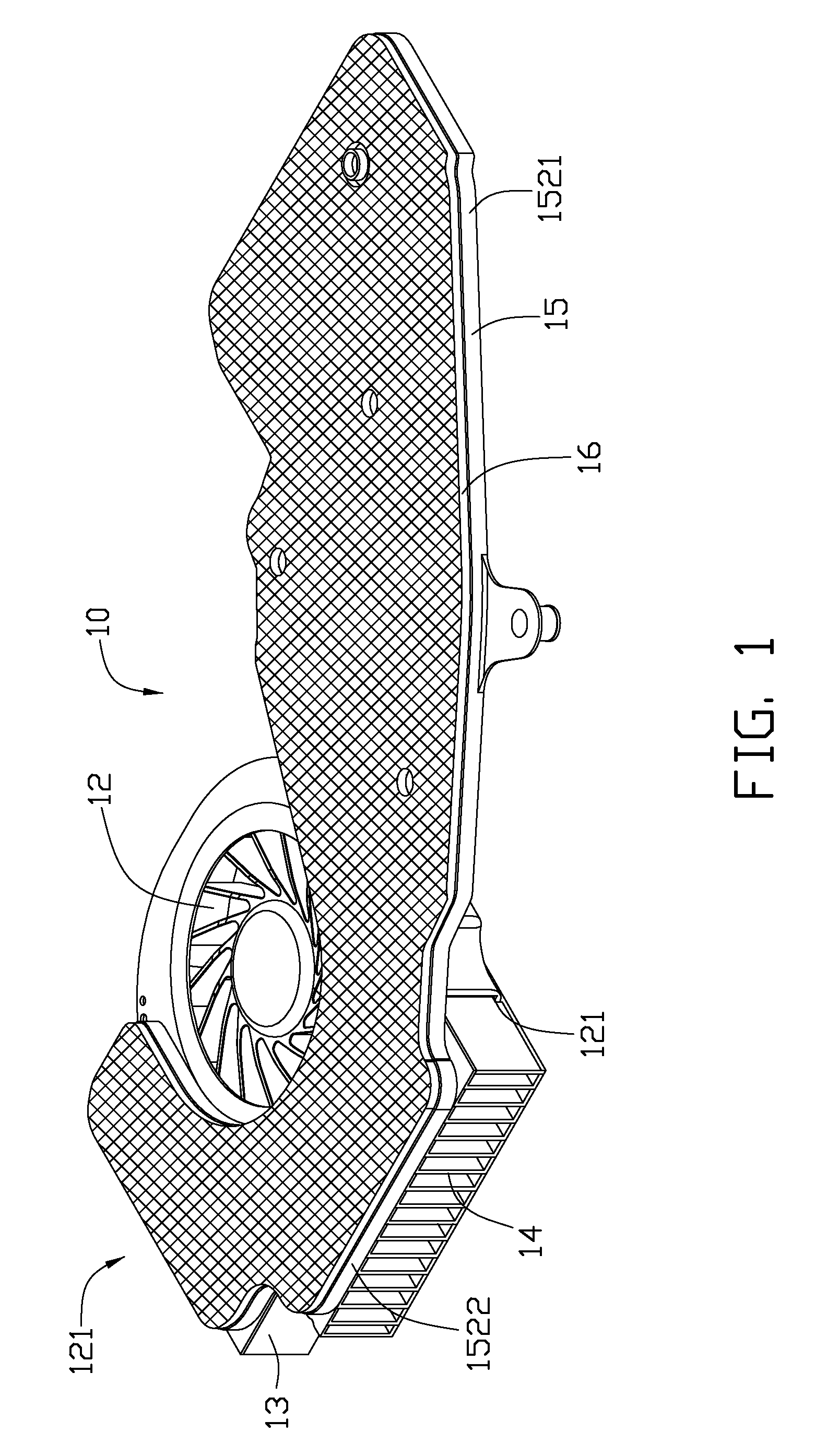 Heat dissipation device and computer using same