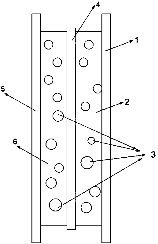 Lithium ion battery pole part, preparation method thereof and lithium ion battery