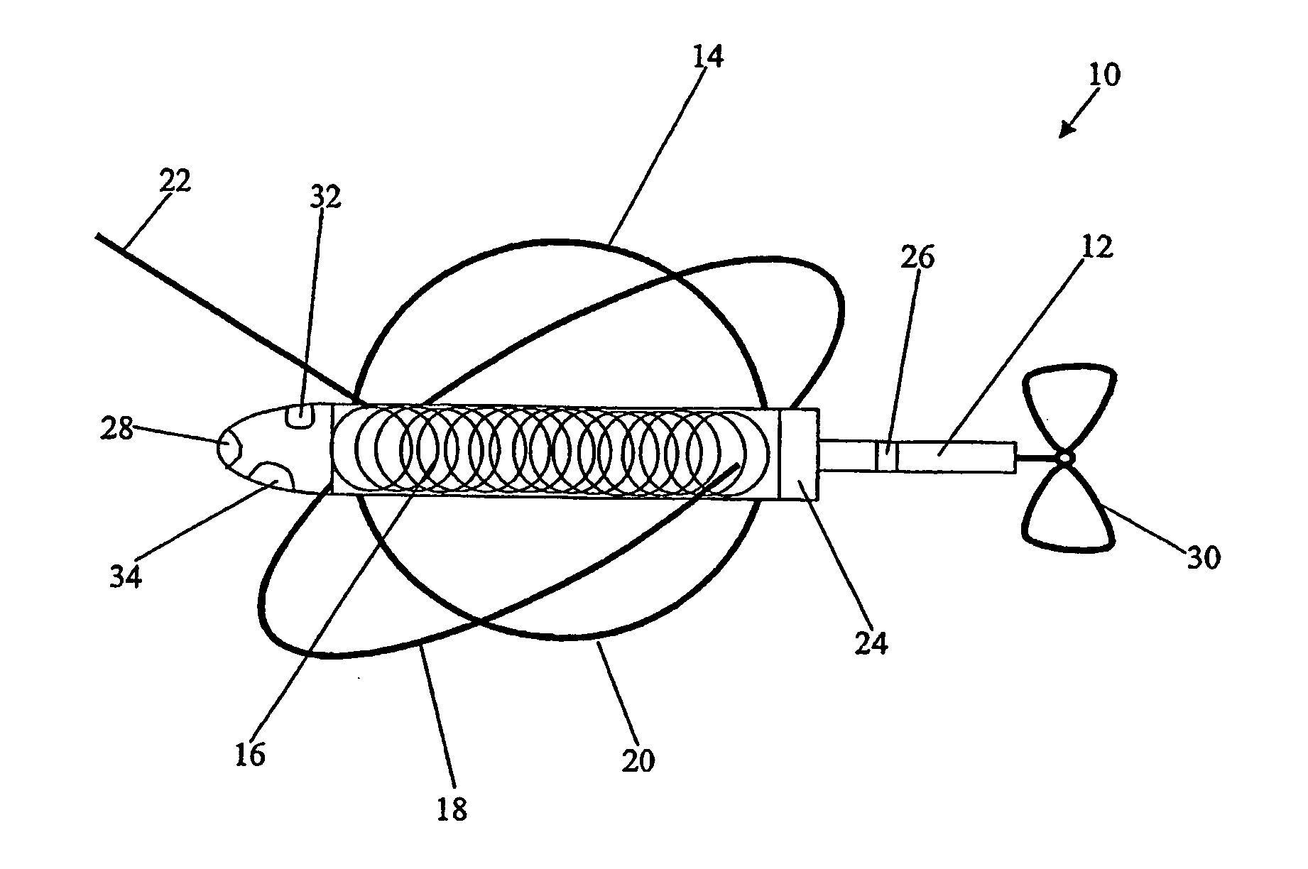 Minesweeping device