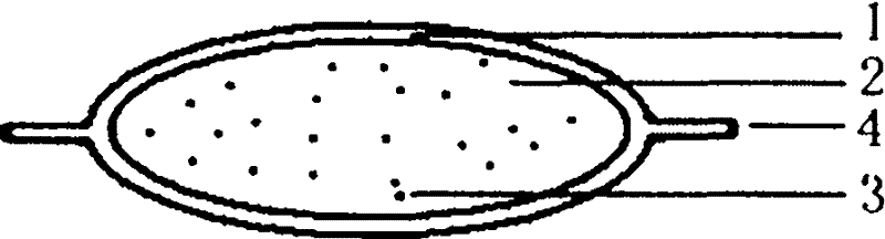 Epidural scar preventing absorbable isolationcapsule