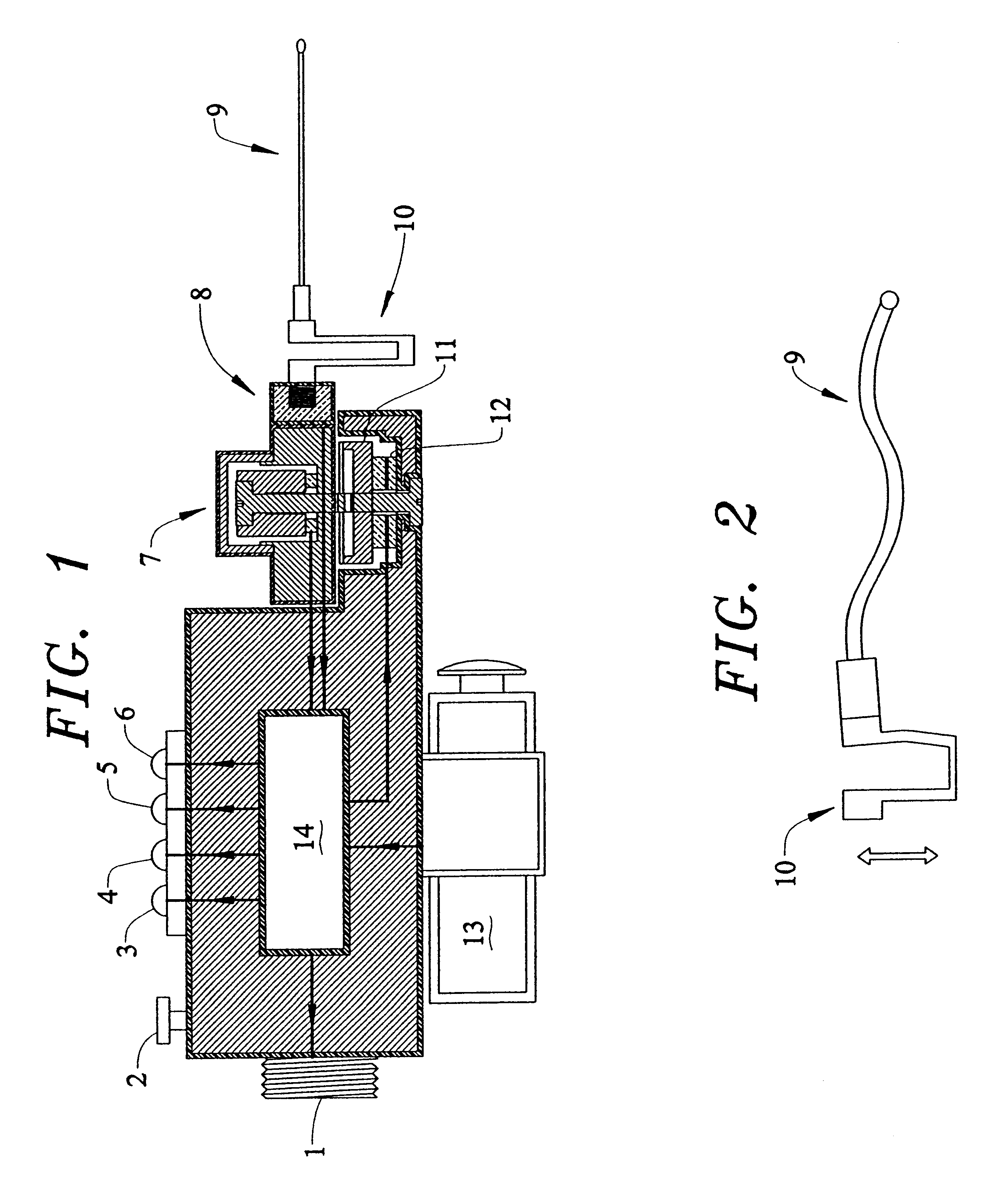 Piezoelectric touch probe