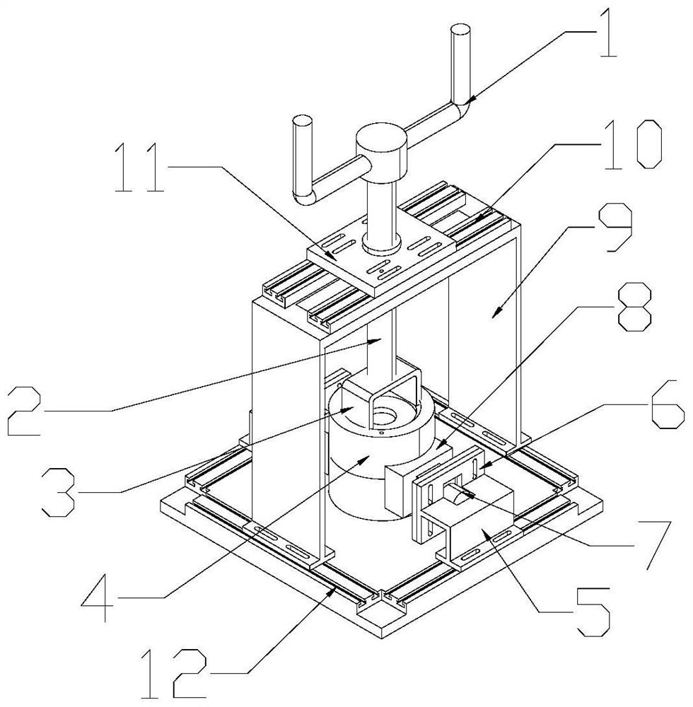 Mounting tool for torque overload clutch of unmanned aerial vehicle transmission system