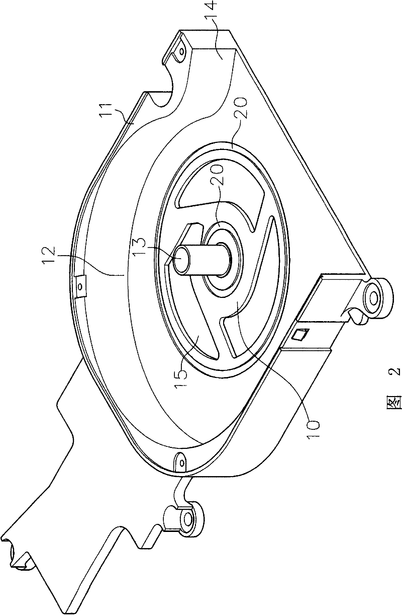 Base plate with radiating structure