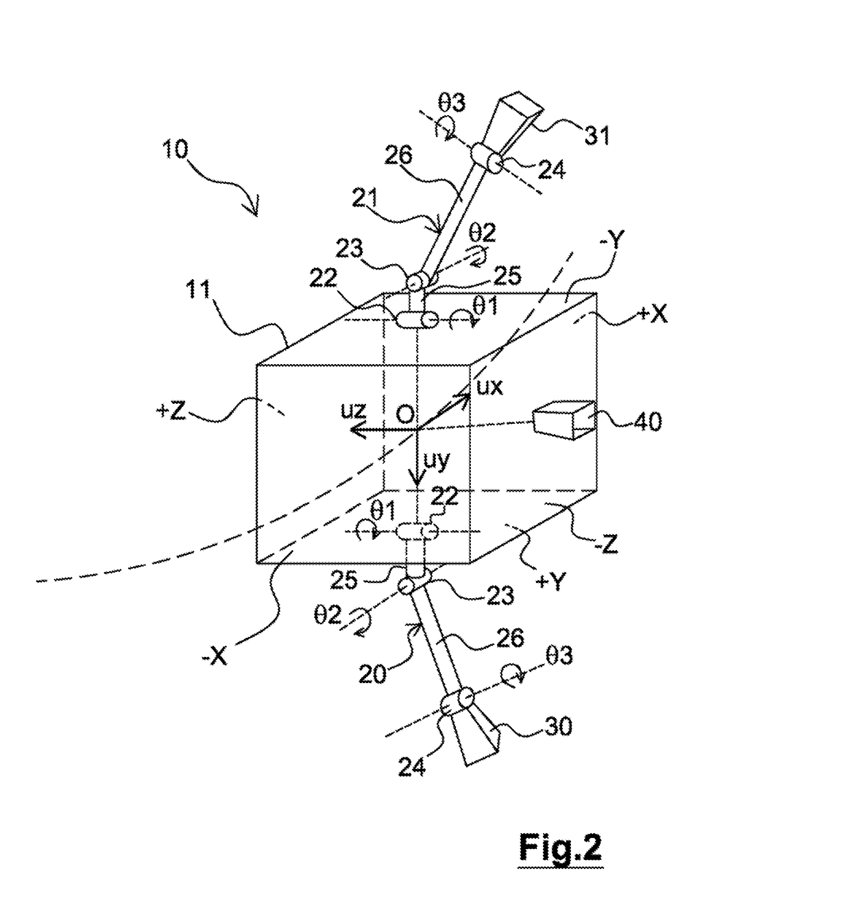 Method and system for controlling the orbit of a satellite in earth orbit