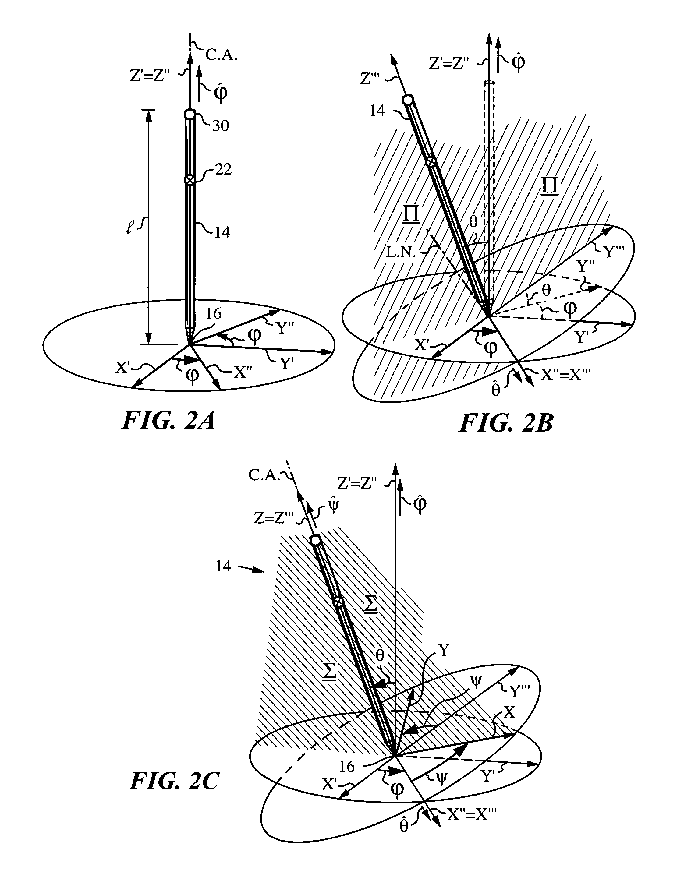 Processing pose data derived from the pose of an elongate object