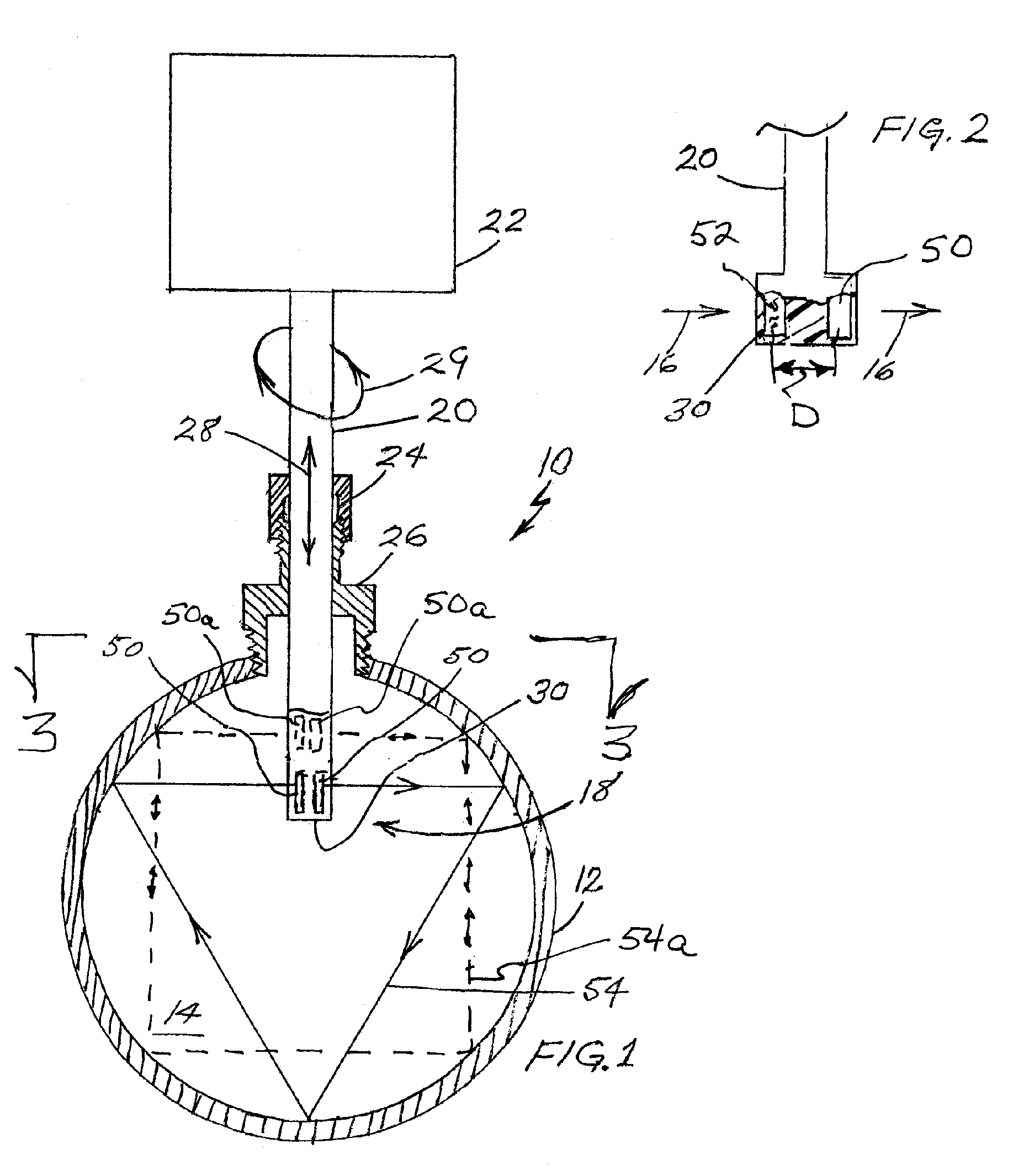 Ultrasonic flow sensor using quasi-helical beam