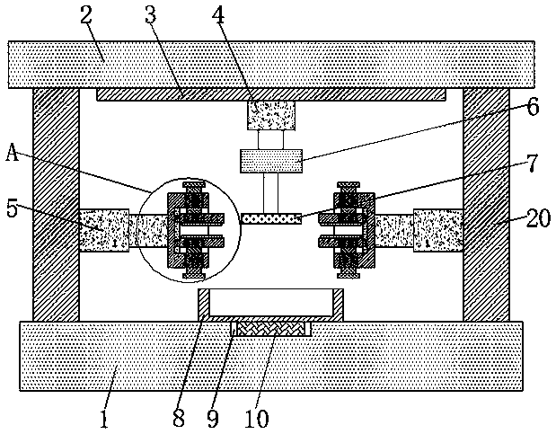 Polishing equipment with clamping function for electronic part processing