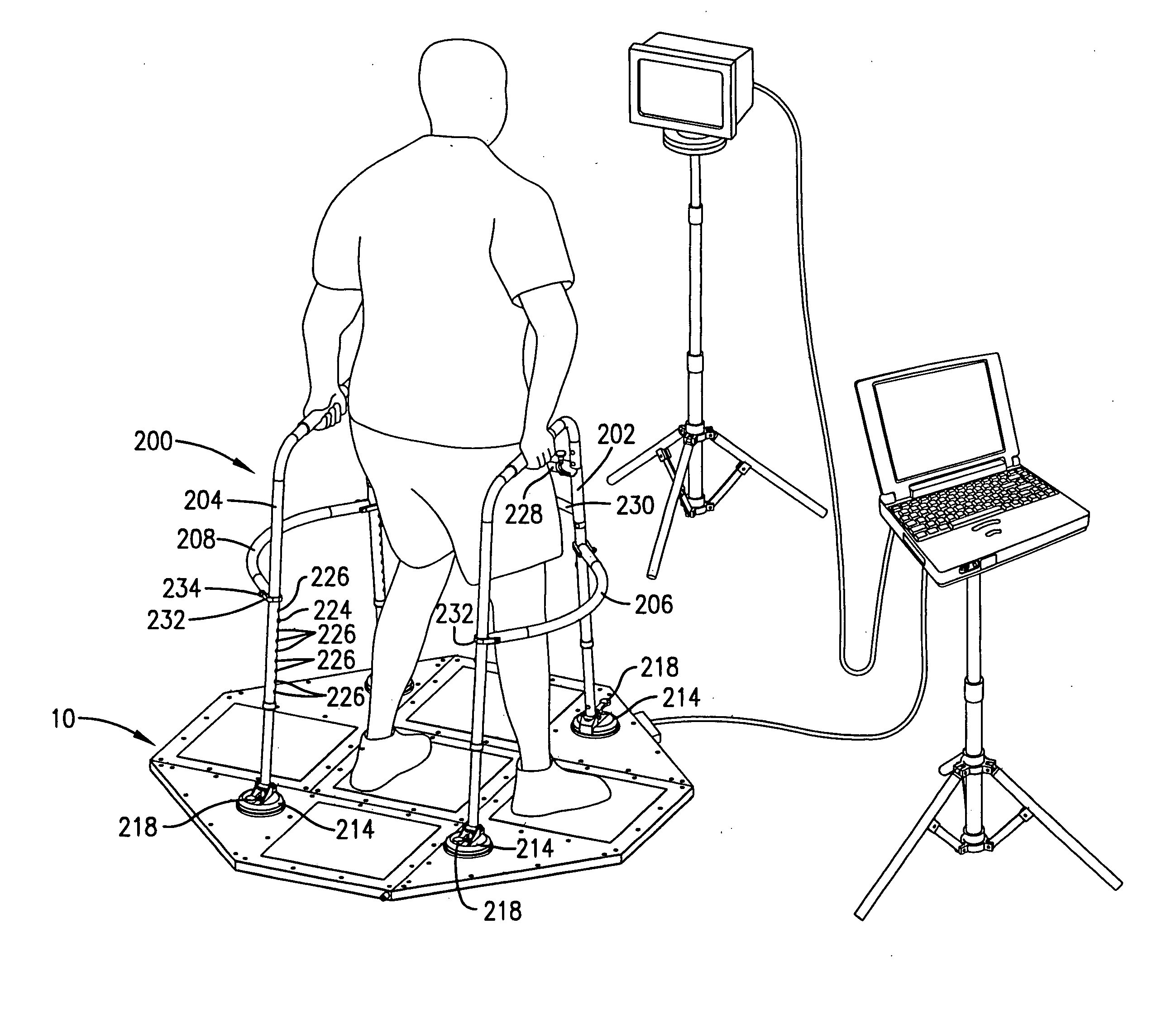 Method and apparatus for oculomotor performance testing