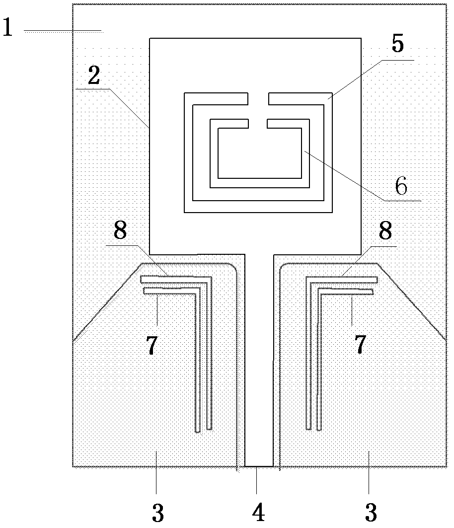 Ultra wideband antenna with four-notched band characteristics