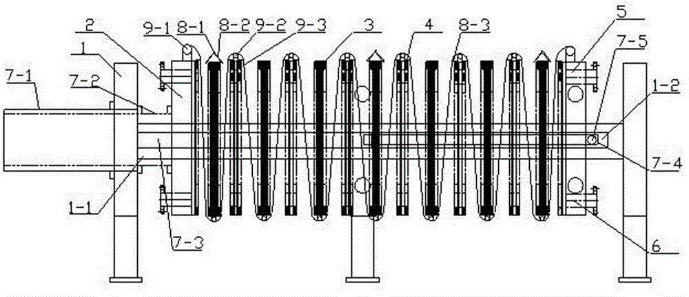 Solid and liquid separator for materials