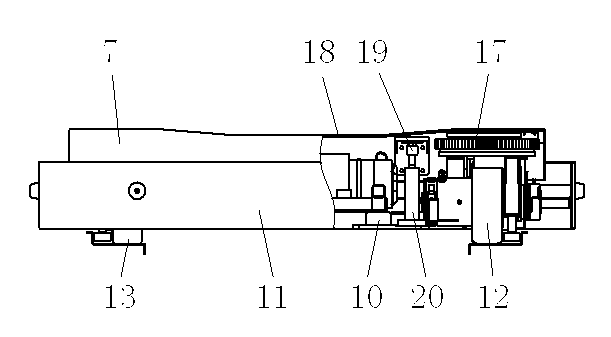 Automatic storing-and-taking method and device for dense three-dimensional warehouse goods shelf