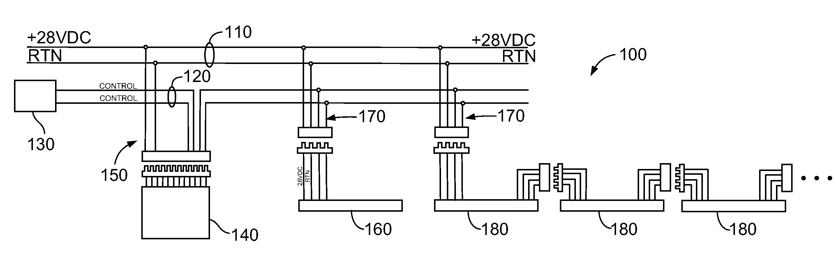 Aircraft cabin lighting system and kit therefor