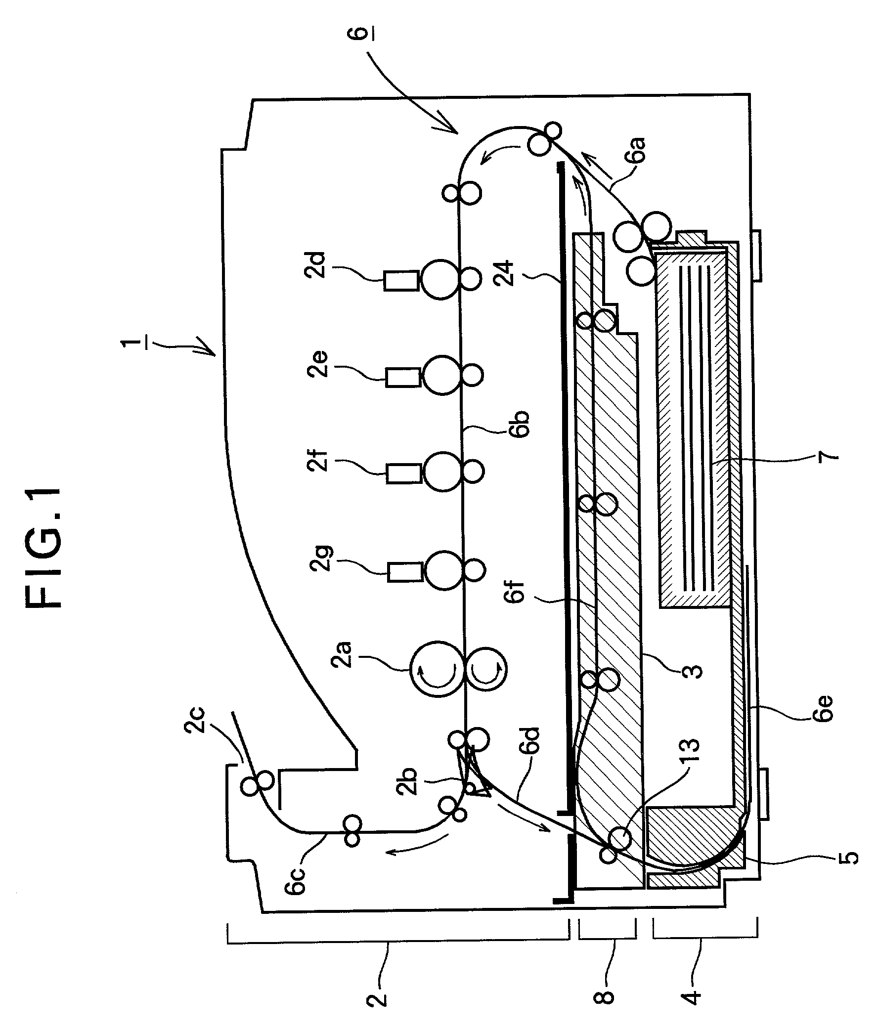 Paper transporting apparatus