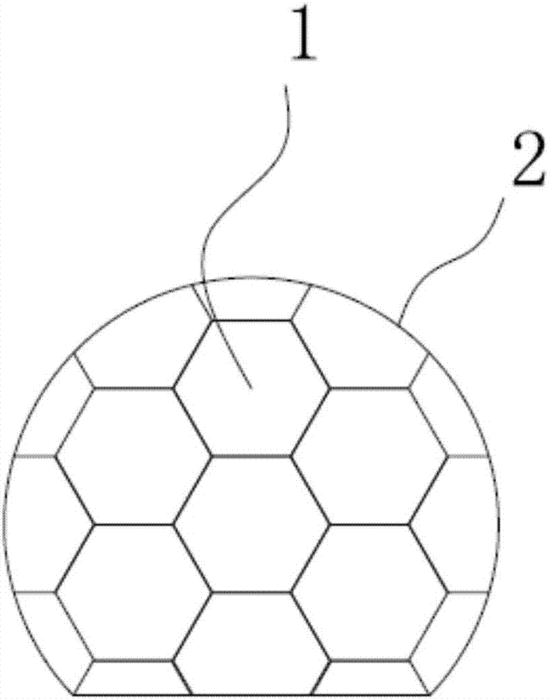 Radar radome and preparation method thereof