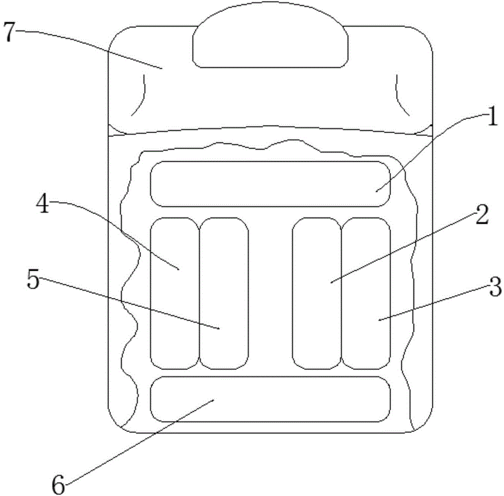 Automobile seat air bag cushion device capable of relieving driving fatigue