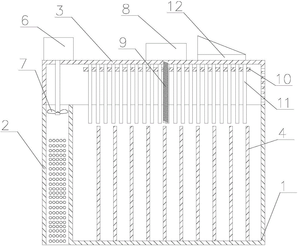 Electrostatic dust removal device