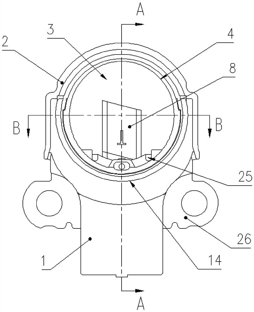 Brush carrier structure for alternator