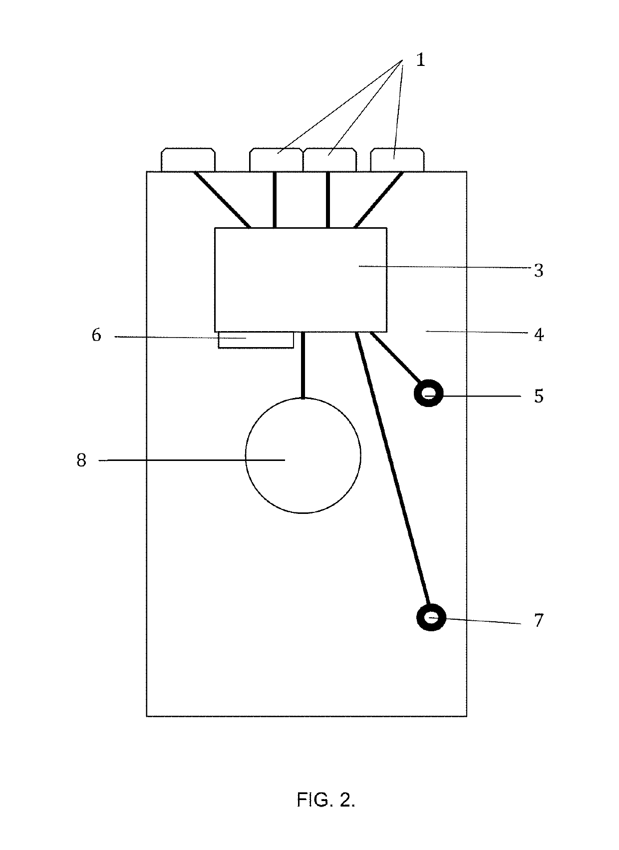 Device for monitoring the use of blister packaged contents at a distance